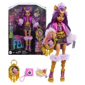 Lalki dla dziewczynek - Monster High Clawdeen Wolf Lalka Modowa Monster Fest Akcesoria - miniaturka - grafika 1