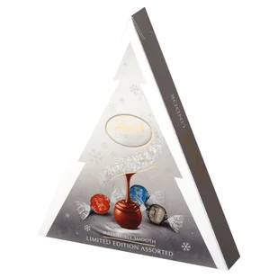 Lindt Lindor Praliny z czekolady mlecznej białej i gorzkiej z nadzieniem 125 g - Inne słodycze - miniaturka - grafika 1