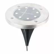 Lampy ogrodowe - Volteno Lampka solarowa metal+plastik - miniaturka - grafika 1