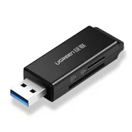 Czytniki kart pamięci - UGREEN ugreen USB 3.0 card reader Micro SD Card Reader USB Card Reader jednoczesne auslesung firmy 2 karty SD Slots na karty SD, SDHC, SDXC, Micro SD, Micro SDHC, SDXC, MMC, RS-MMC itp, czarna 40752 - miniaturka - grafika 1