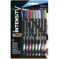 Przybory szkolne - BIC Cienkopisy Intensity Fine 8 kolorów - miniaturka - grafika 1
