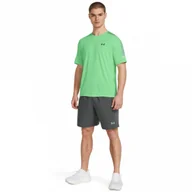 Spodnie sportowe męskie - Męskie spodenki treningowe Under Armour UA Core+ Woven Shorts - szare - UNDER ARMOUR - miniaturka - grafika 1