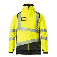 Odzież robocza - KURTKA ZIMOWA MASCOT ACCELERATE SAFE 19335-231; ŻÓŁTY HI-VIS/CZERŃ - miniaturka - grafika 1
