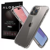 Etui i futerały do telefonów - Etui obudowa case Spigen Ultra Hybrid do Apple iPhone 14 Pro Max Crystal Clear + Szkło - miniaturka - grafika 1