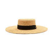 Czapki damskie - Calvin Klein Kapelusz | z dodatkiem lnu - miniaturka - grafika 1