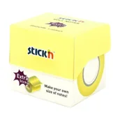 Etykiety samoprzylepne i bloki etykiet - Stickn Notes samoprzylepny 50mmx10m na rolce żółty pastel - miniaturka - grafika 1