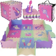 Maty piankowe - Mata Puzzle Piankowe Edukacyjna Duża + Gruba 25szt KRUZZEL - miniaturka - grafika 1