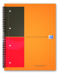 OXFORD Kołonotatnik Filingbook A4 100k. linie KZK0490 - Notesy i bloczki - miniaturka - grafika 1