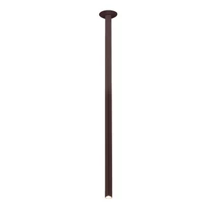 Loftowa lampa sufitowa ALHA 9431 Dohar podłużna tuba metalowa czarna - Lampy sufitowe - miniaturka - grafika 1