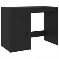 Biurka dla dzieci - Biurko, czarne, 100x49x75 cm, materiał drewnopoch - miniaturka - grafika 1