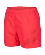 Kąpielówki dla chłopców - Arena Boys' Beach Short Logo R Swim Trunks Unisex - dla dzieci i chłopców, Fluo Red Dark Oliwki, 8-9 anni - miniaturka - grafika 1