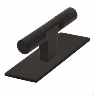 Gałka meblowa z podkładką T-Bar 2509 Metalowa Czarna - Klamki - miniaturka - grafika 1