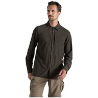 Koszulki sportowe męskie - Koszula męska Craghoppers NosiLife Pro Long Sleeved Shirt V Rozmiar: L / Kolor: zielony - miniaturka - grafika 1