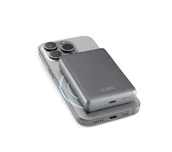 Powerbanki - SBS TEBB10000MAGSLIM SlimMag 10000mAh PD 20W Szary - miniaturka - grafika 1