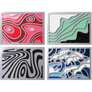 Magnetyczne odznaki HYPERX Abstract - Gadżety dla graczy - miniaturka - grafika 1