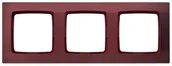 Klawisze i ramki - Ospel Karo burgund ramka R-3S/58 R-3S/58 - miniaturka - grafika 1