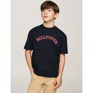Tommy Hilfiger T-shirt | Loose fit - Koszulki dla chłopców - miniaturka - grafika 1