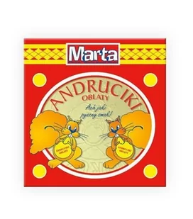 Marta Andruciki oblaty bez cukru 25g - Batoniki - miniaturka - grafika 1