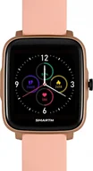 Monitory aktywności - Smartwatch Damski Smarth F2R.SP Czarny Sportowy - miniaturka - grafika 1