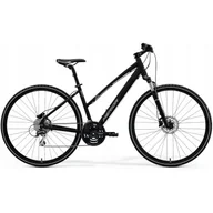Rowery - Rower crossowy Merida CROSSWAY 20 LADY XXS(L)(39L) BLACK(SILVER) - miniaturka - grafika 1