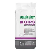 Gipsy i gładzie gipsowe - Gips szpachlowy śnieżnobiały Dolina Nidy 5 kg - miniaturka - grafika 1
