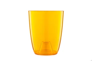 Doniczka do storczyków "Mia" 1,2 L [pomarańczowy] - Beczki - miniaturka - grafika 1