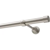 Karnisze - Karnisz DECASTYL Luna Pojedynczy 400 cm Chrom Satyna - miniaturka - grafika 1