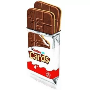 Kinder Cards wafelek 1szt - Ciastka - miniaturka - grafika 1