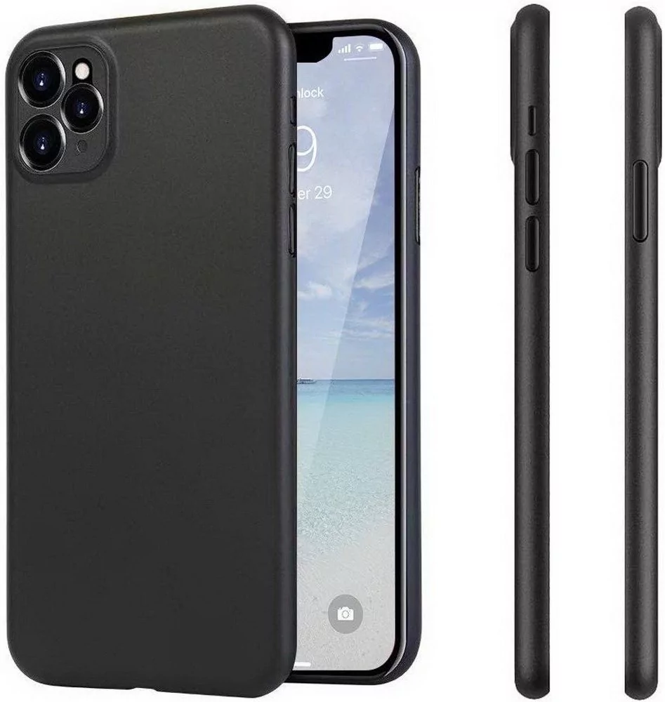 D-Pro Air Slim 0.4mm PP Case Ultra Cienkie Etui do iPhone 11 Pro (Matte Black)