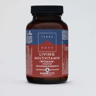 Terranova Living Multivitamin Woman 100 kaps. - Witaminy i minerały - miniaturka - grafika 1