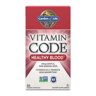 Serce i układ krążenia - Garden of Life Vitamin Code RAW Healthy Blood (60 kaps.) - miniaturka - grafika 1