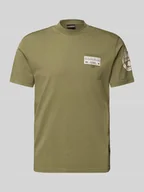 Koszulki męskie - T-shirt z naszywką z logo model ‘AMUNDSEN’ - miniaturka - grafika 1