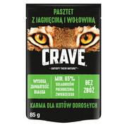 Crave saszetki 48 x 85 g Jagnięcina i wołowina