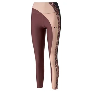 Legginsy damskie Puma SAFARI GLAM fioletowe 52224875-S - Legginsy - miniaturka - grafika 1