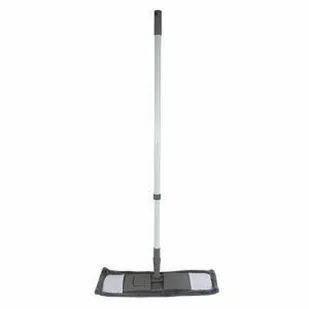 Mop Duo Mikro Szary Z Drążkiem Teleskopowym F.. - Miotły, szufle, mopy - miniaturka - grafika 1