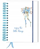 Notesy i bloczki - Bullet journal 180 stron notatnik pamiętnik A5+ kropki gumka - miniaturka - grafika 1