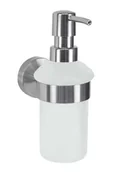 Mydelniczki i dozowniki mydła - Kleine Wolke Allegra Dozownik do mydła szkło mleczne - miniaturka - grafika 1