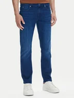 Spodnie męskie - BOSS Jeansy H-Delaware 50544888 Granatowy Slim Fit - miniaturka - grafika 1