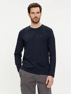 Boss Longsleeve Tacls 50512111 Granatowy Regular Fit - Koszulki męskie - miniaturka - grafika 1