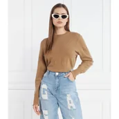 Swetry damskie - Pinko Kaszmirowy sweter | Regular Fit - miniaturka - grafika 1