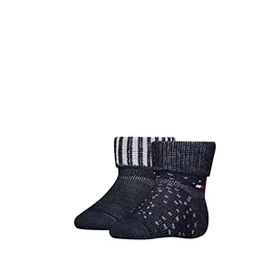 Tommy Hilfiger Skarpety dziecięce CLSSC, granatowy, 23/26 - Skarpetki damskie - miniaturka - grafika 1