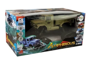 Auto Pickup Terenowe 1:12 Zdalnie Sterowany R/C Gąsienice Żółte - Zabawki zdalnie sterowane - miniaturka - grafika 6