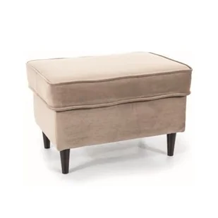 ★KUPON 10% NA STRONIE★ Podnóżek RON P Velvet Signal Bluvel 40 ciemny beż - Fotele - miniaturka - grafika 1