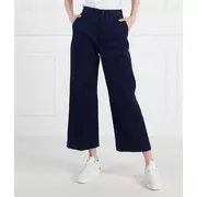 Spodnie damskie - POLO RALPH LAUREN Spodnie | Cropped Fit - miniaturka - grafika 1