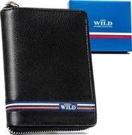Portfele - Always Wild Duży, skórzany portfel męski na zamek - Always Wild NoSize - miniaturka - grafika 1