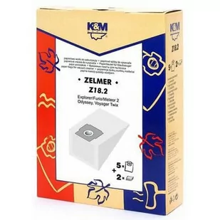K&M Z18.2 Worki do odkurzacza Zelmer Meteor - Worki do odkurzaczy - miniaturka - grafika 1