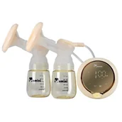 Laktatory - Laktator MOMINI MilkySilky Podwójny - miniaturka - grafika 1