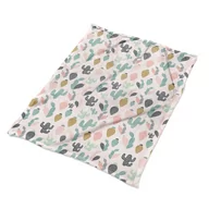 Koce - Kocyk pled na fotel dla dziecka Kolorowe kaktusy, Fabricsy - miniaturka - grafika 1