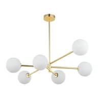Lampy sufitowe - Sarius lampa wisząca 6-punktowa złota 4736 - miniaturka - grafika 1