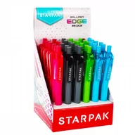 Przybory szkolne - Starpak Długopis automatyczny Edge p36 mix STARPAK, cena za 1szt. - miniaturka - grafika 1